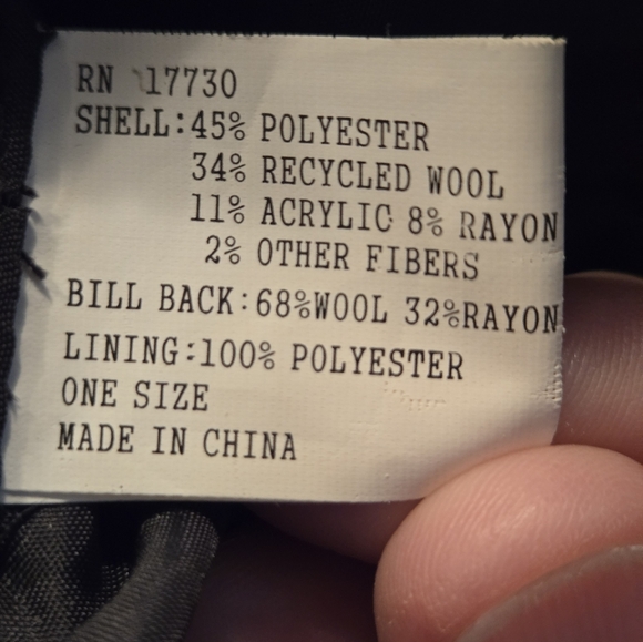 Tweed Hat OSFA - Picture 2 of 9